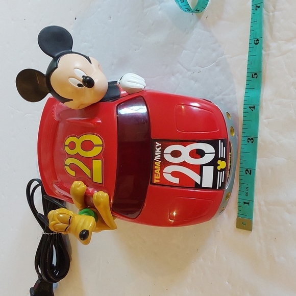 Vintage  Mickey Mouse & Pluto Digital Alarm Clock Excellent Condition - Picture 7 of 9